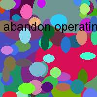 abandon operating system