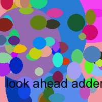 look ahead adder